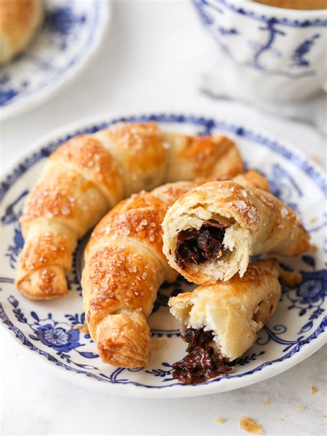Puff Pastry Chocolate Croissants Completely Delicious