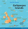Detailed Map Of Galapagos Islands