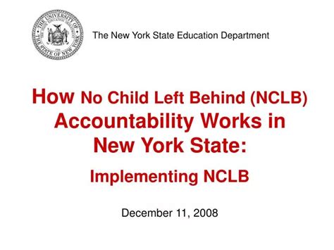 Ppt The New York State Education Department Powerpoint Presentation