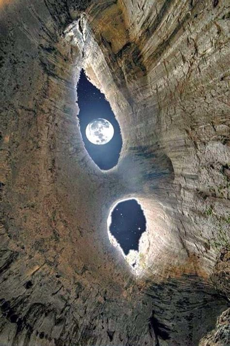 Moon Cave Beautiful Moon Nature Nature Photography
