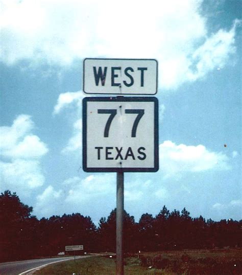 Texas State Highway 77 Aaroads Shield Gallery