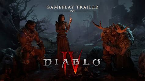 Diablo Iv Official Gameplay Trailer Youtube