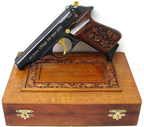Walther Pp 22lr Caliber Pistol 50th Anniversary Limited Edition Made