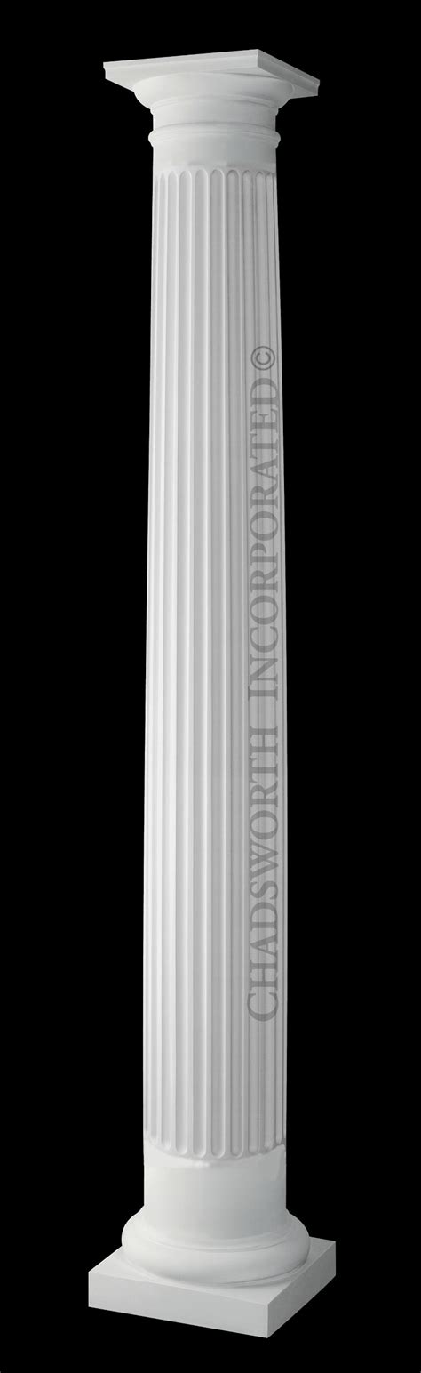 Fluted Frp Tapered Tuscan Style Column Builder Grade Chadsworth Columns