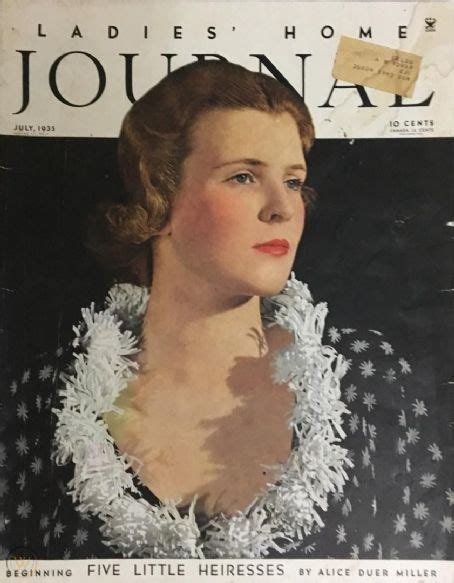 Ladies Home Journal Magazine July 1935 Cover Photo United States