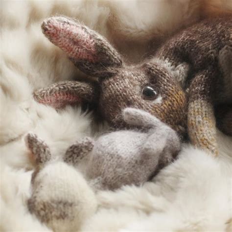Knitting Pattern Teeny Tiny Bunny Etsy In 2021 Rabbit Knitting
