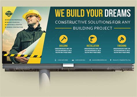 Construction Advertising Bundle Vol4 Print Templates Graphicriver