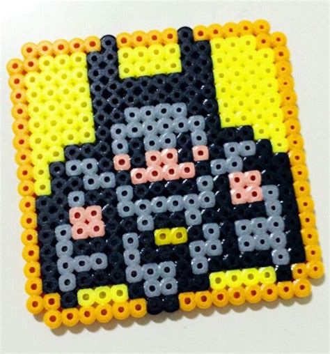 Batman Coaster Hama Perler Beads By Love Cupcoonka