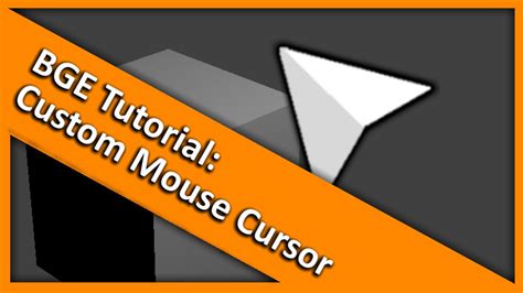 Bge Tutorial Custom Mouse Cursor Youtube