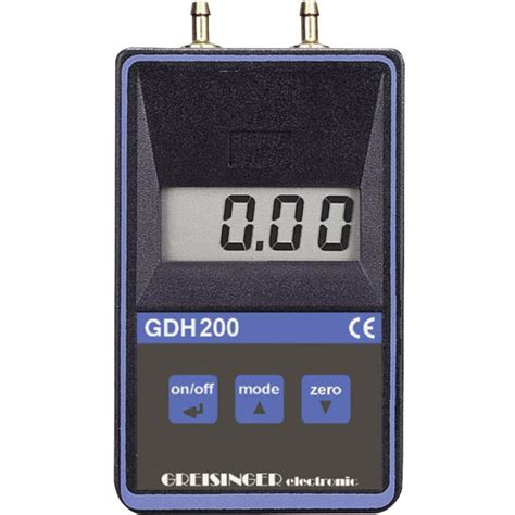 Greisinger Gdh 200 07 Digital Fine Manometer Rapid Online