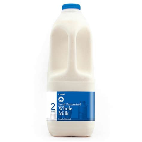 Iceland Fresh Pasteurised Whole Milk 2l Milk Iceland Foods
