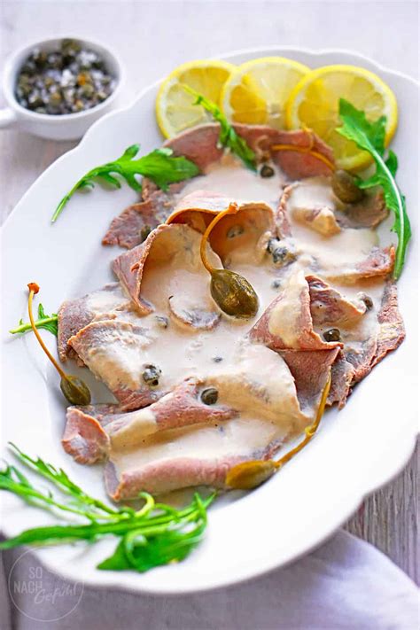 Vitello Tonnato nach traditioneller Art