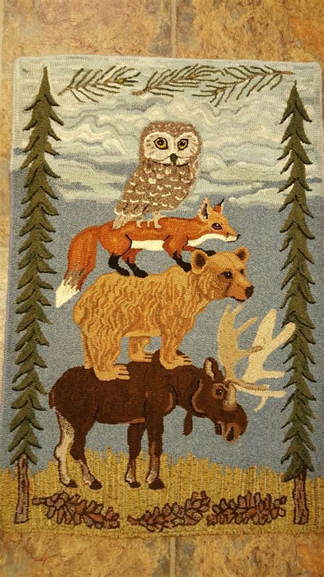 Rug Hooking Patterns Rug Hooking Designs Animal Rug