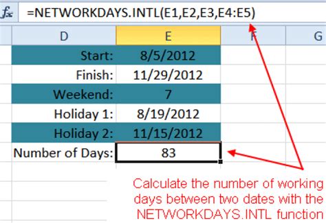 How To Use Excel To Count Days Between Two Dates Excel Shortcuts