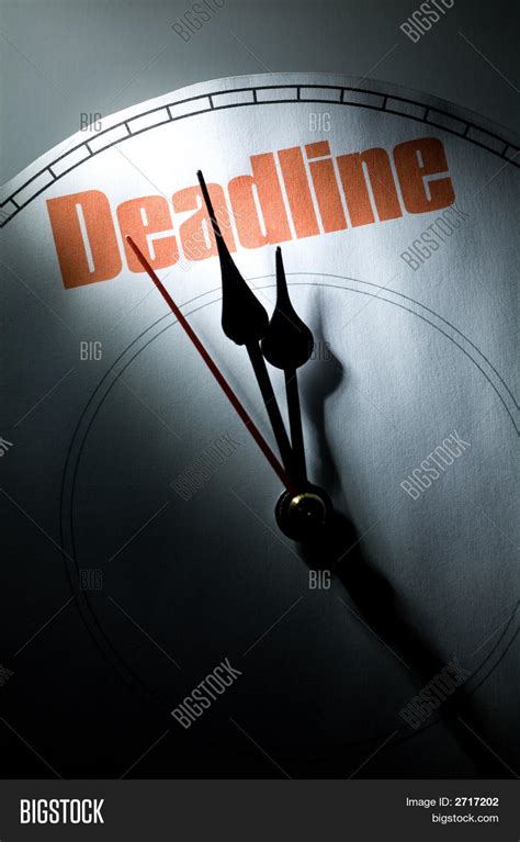 Deadline Image And Photo Free Trial Bigstock