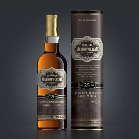 Bombcrater Design Limited Scottish Metropolitan Single Malt Scotch Whisky