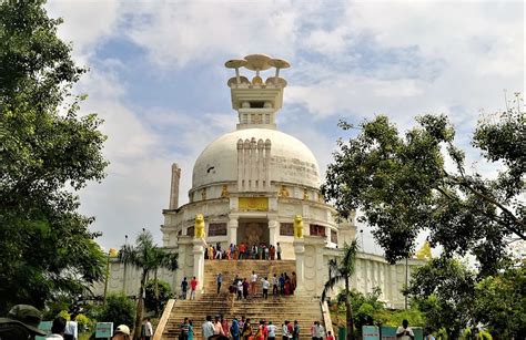 The Dhauli Shanti Stupa Explore India Through My Lenses