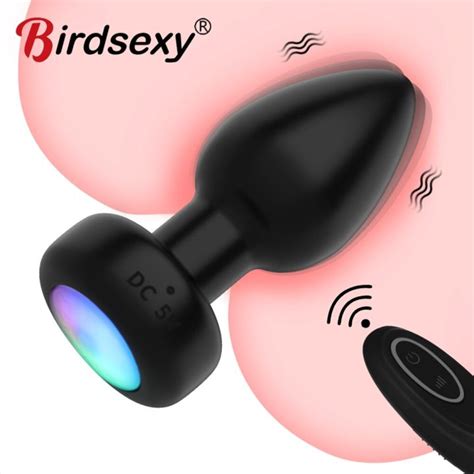 App Remote Control Anal Vibrator Bluetooth Butt Plug Men Prostate Massager Female Vagina
