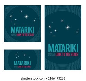 Nz Matariki Maori New Year Look Stock Vector Royalty Free Shutterstock
