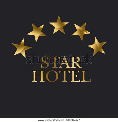 Five Star Hotel Gold Icon Vector 스톡 벡터로열티 프리 480309427 Shutterstock