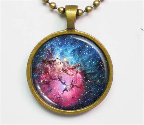 Galaxy Necklace Nebula Necklace Constellation By Funtasyland Nebula