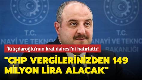 Bakan Varank tan Kılıçdaroğlu nun kral dairesi paylaşımı CHP