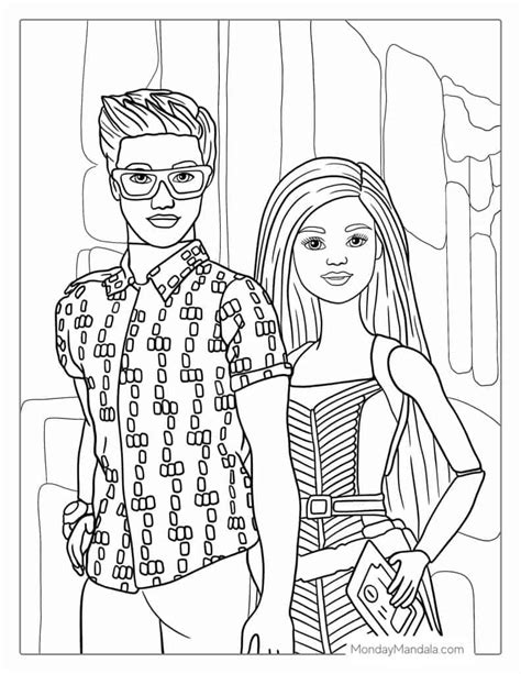 Barbie Ken And Friends Coloring Pages Coloring Pages Porn Sex Picture
