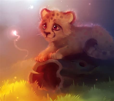 1920x1080px 1080p Free Download Cute Lion Cub Animal Anime