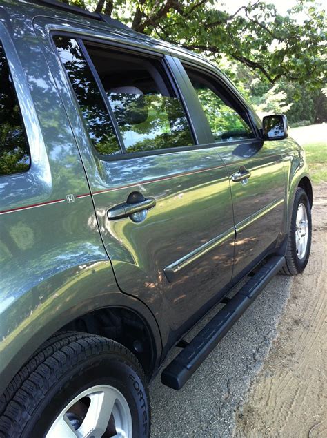 Pinstripes And Side Steps Honda Pilot Honda Pilot Forums