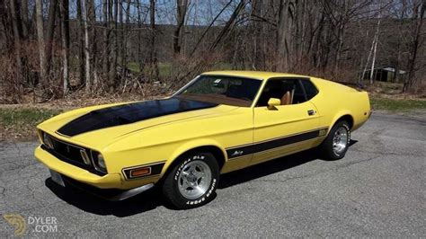 Classic 1973 Ford Mustang Mach 1 Fastback For Sale Dyler