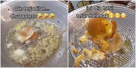 Viral Goreng Telur Utuh Dengan Cangkangnya Yang Terjadi Bisa Bikin