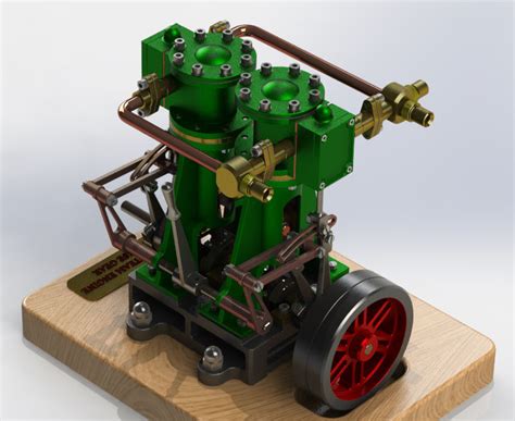 Maybe you would like to learn more about one of these? VERTICAL TWIN STEAM ENGINE - WITH REVERSE GEAR 3D