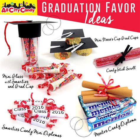 Sweet Graduation Party Favors All City Candy