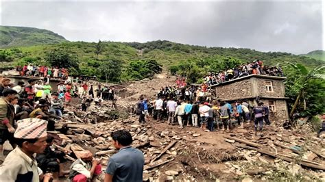 Nepal Rescuers Resume Search In Villages Hit By Deadly Landslide Next Generation Nepal