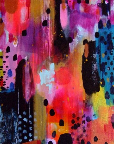 Abstract Art Abstract Painting Contemporary By Celineartgalerie Pink