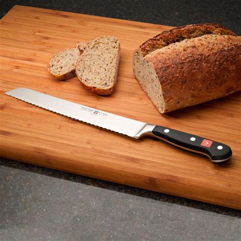 Wusthof Classic 9 Inch Double Serrated Bread Knife 4152 723 Bbqguys