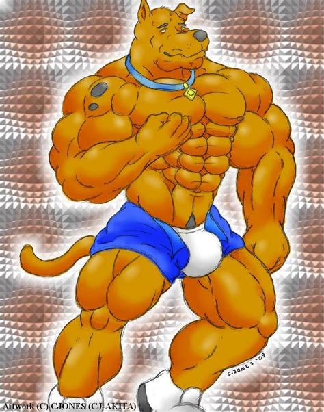 Rule 34 Abs Buff Canine Furry Male Muscles Scooby Scooby