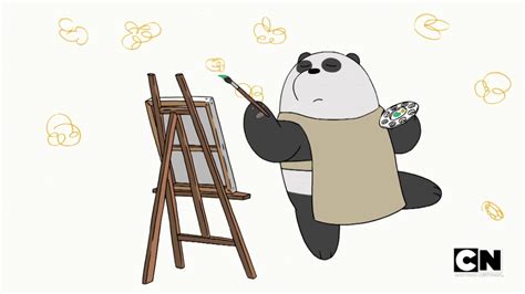 Nevetés Büntetés Probléma We Bare Bears Panda Hd Wallpaper Valószínűleg