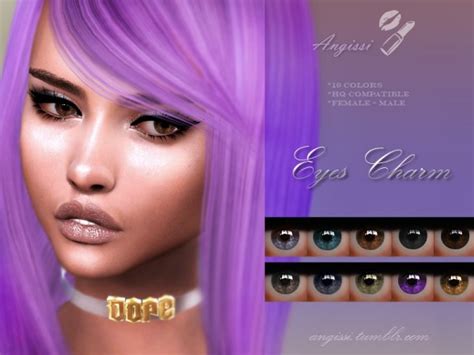 The Sims Resource Eyes Charm By Angissi Sims 4 Downloads