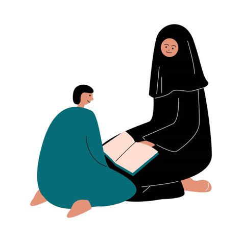 Drawing Of The Muslim Women Praying Illustrations Royalty Free Vector