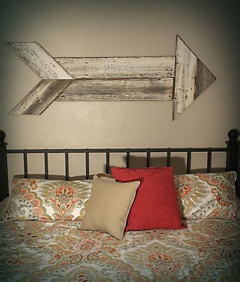 Reclaimed Barn Wood Arrow Sign Arrow Wood Sign Reclaimed Barn Wood