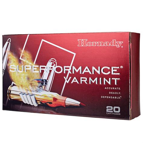 Hornady Superformance Varmint 204 Ruger 40gr V Max Box Of 20
