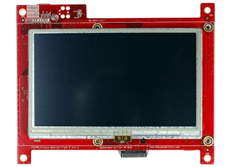 Lpc4088 Display Module Embedded Artists Mouser