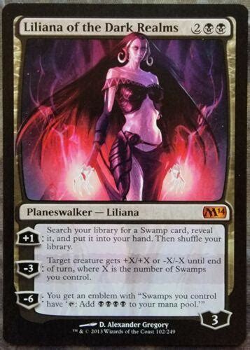 Liliana Of The Dark Realms Prices Magic M14 Magic Cards
