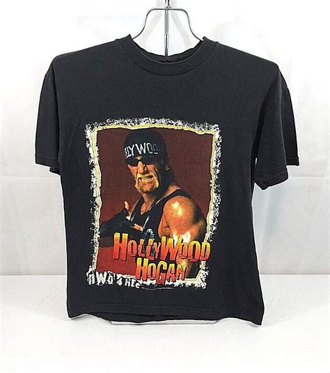 Vintage 90s Wcw Hollywood Hulk Hogan Nwo T Shirt Men Gem