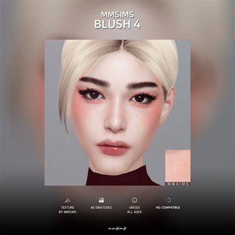Best Sims 4 Nose Face Blush Cc Fandomspot Parkerspot