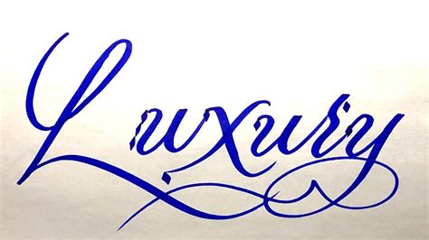 Luxury Name Signature Calligraphy Status How To Draw Cursive