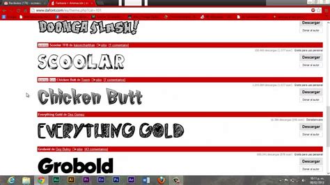 Descarga E Instalación De Fuentes Letras Para Photoshop Word Etc