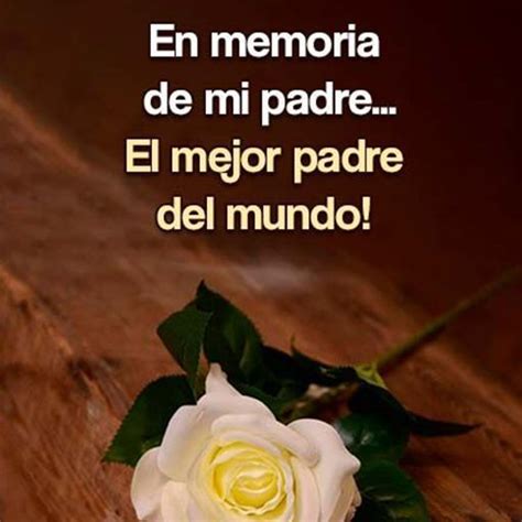 En Memoria De Mi Padre El Mejor Padre Del Mundo