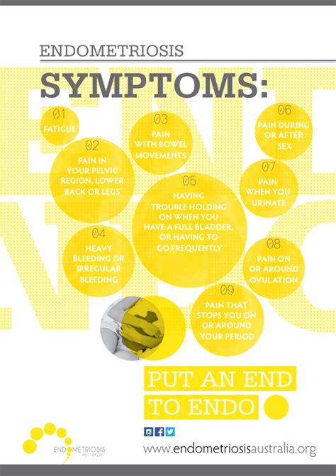 Endometriosis is more common in women who are having fertility issues, but it does not necessarily endometriosis: Endometriosis Symptoms graphics from Endometriosis ...